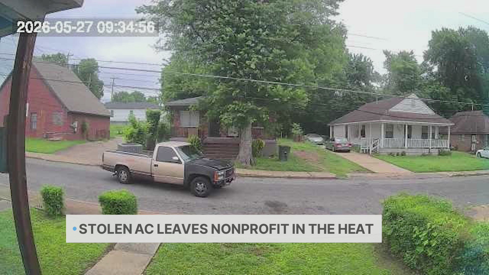 Memphis Business Battles Stolen Air Conditioner During Scorching Summer